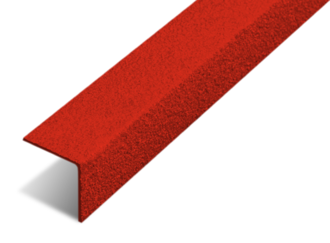 Nez de marche antidérapant rouge